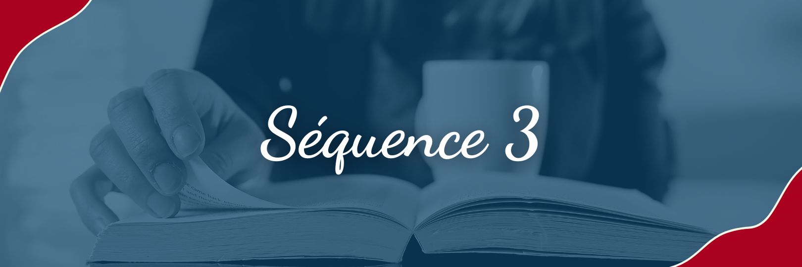 Cours de Français : Tourner la page